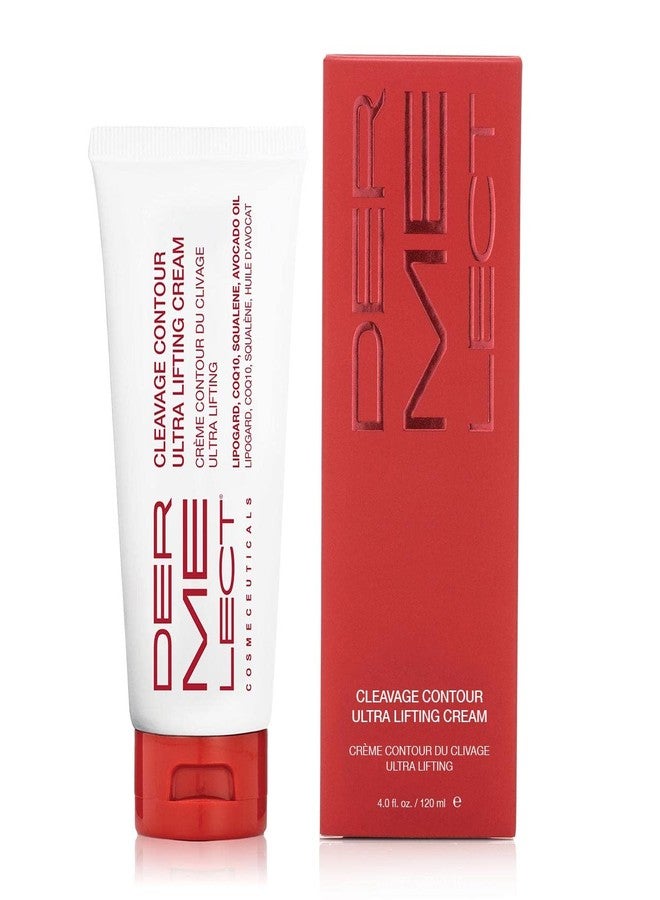 Dermelect Cleavage Contour Ultra Lifting Cream for Décolleté Anti Aging Cream with Squalene Jojoba Avocado Oil CoQ10 Hydrating Smoothing for Wrinkles Crepey Skin Sagging Bust Loss of Elasticity 4 oz - Image 1